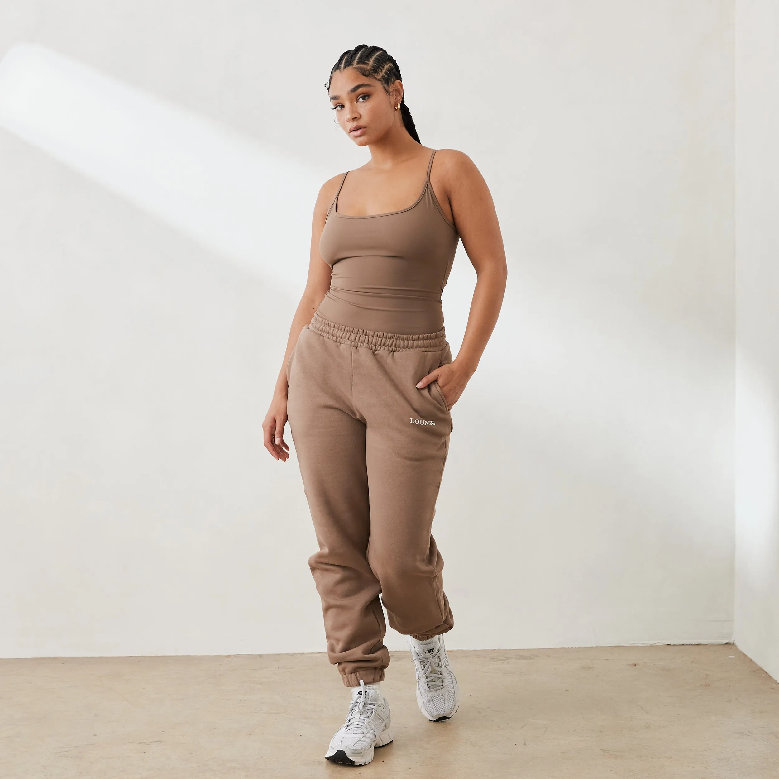 Essential Pantalon Jogging - Café