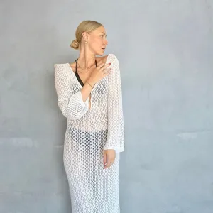 Eva Swimsuit Knit Cover-Up Beach Dress