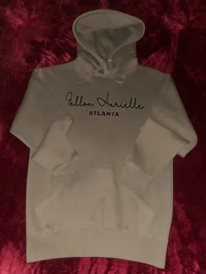 Fallon Aurielle Unisex Signature Atlanta Rep Yo Set Hoodie (Olive Green & Black Sparkle)