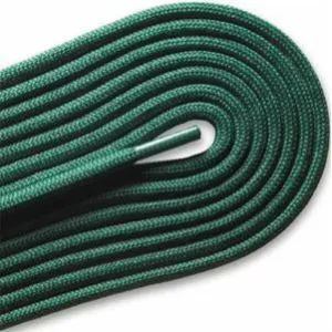 Fashion Casual/Athletic Round 3/16" Laces - Kelly Green (2 Pair Pack) Shoelaces