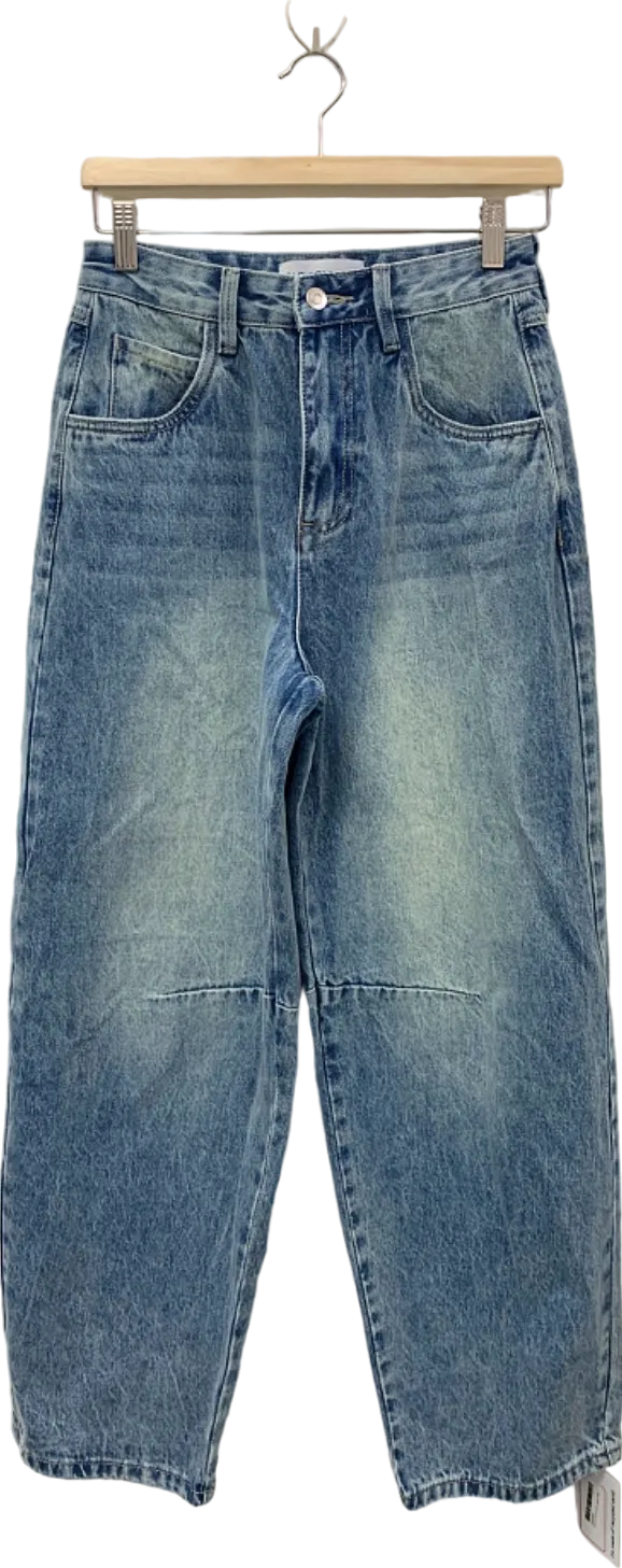 Fashion Nova Light Blue High Waist Denim Jeans Size 1