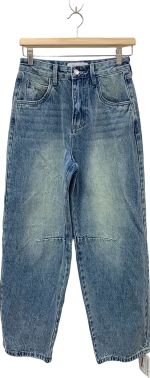 Fashion Nova Light Blue High Waist Denim Jeans Size 1