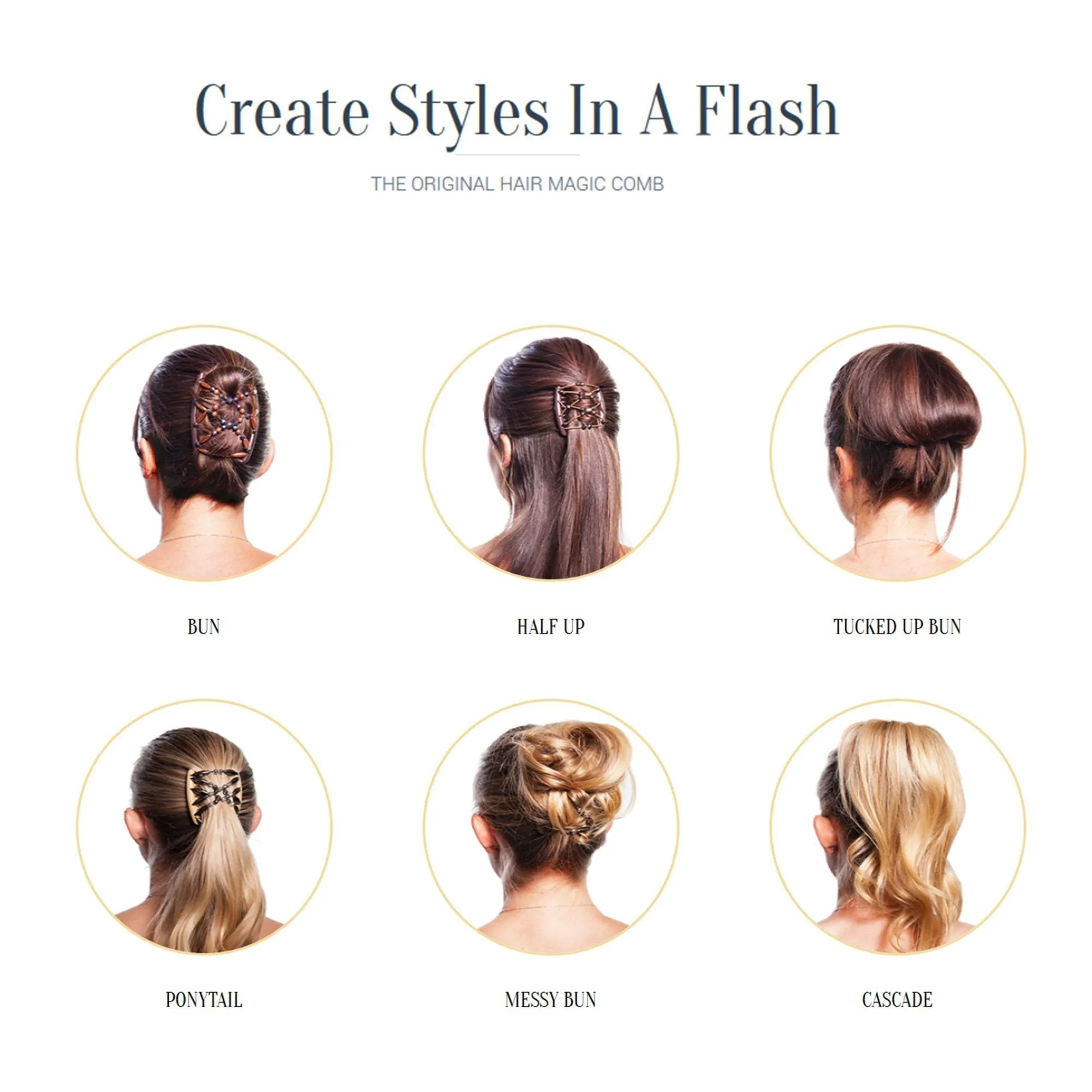 Flexible Butterfly Hair Clip (Stronger Version)--Random Style