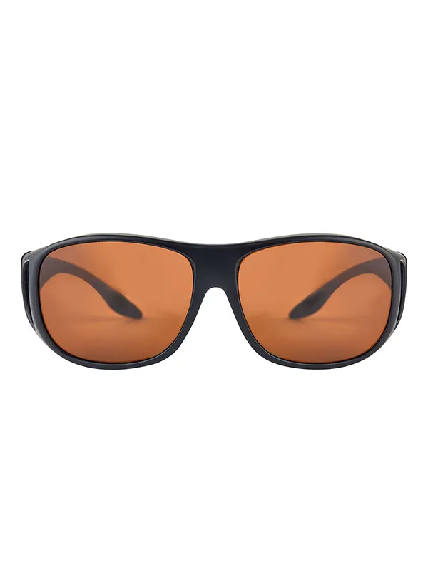 FORTIS OverWraps - 247 Brown Sunglasses
