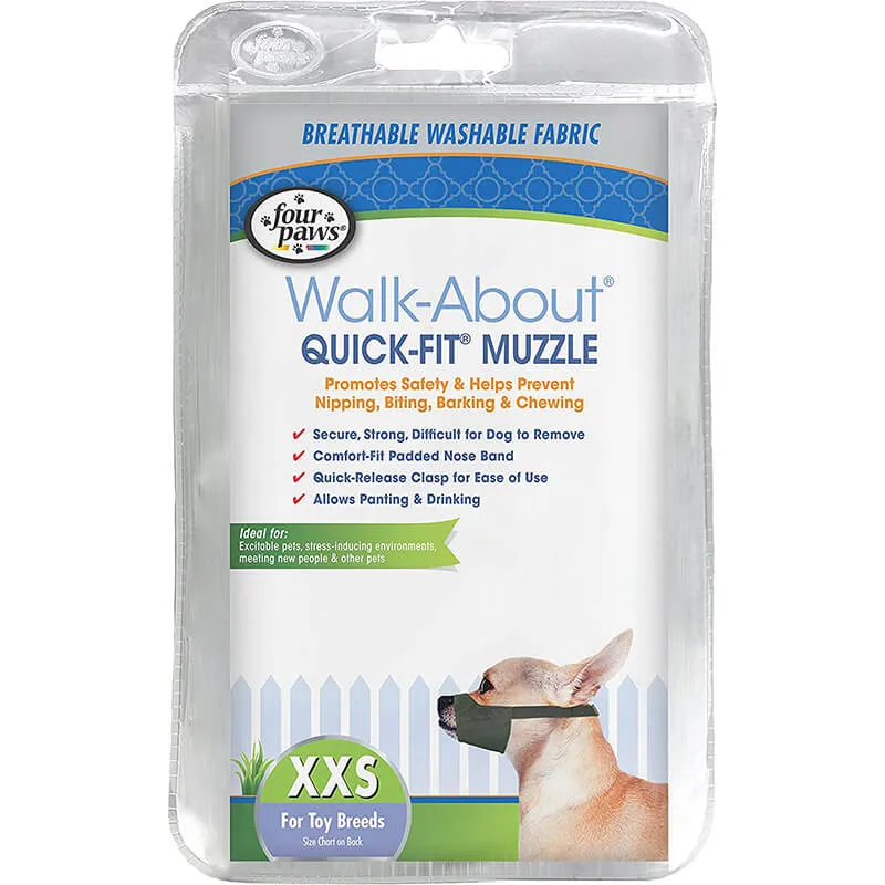 Four Paws Walk-About Quick-Fit Muzzle