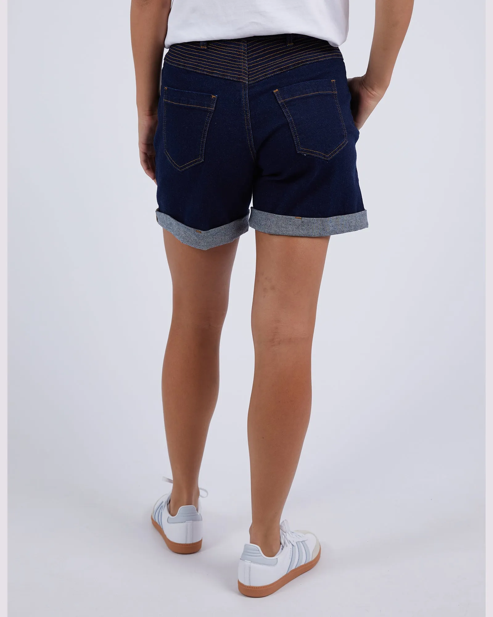 Foxwood Devi Short - Dark Denim Blue
