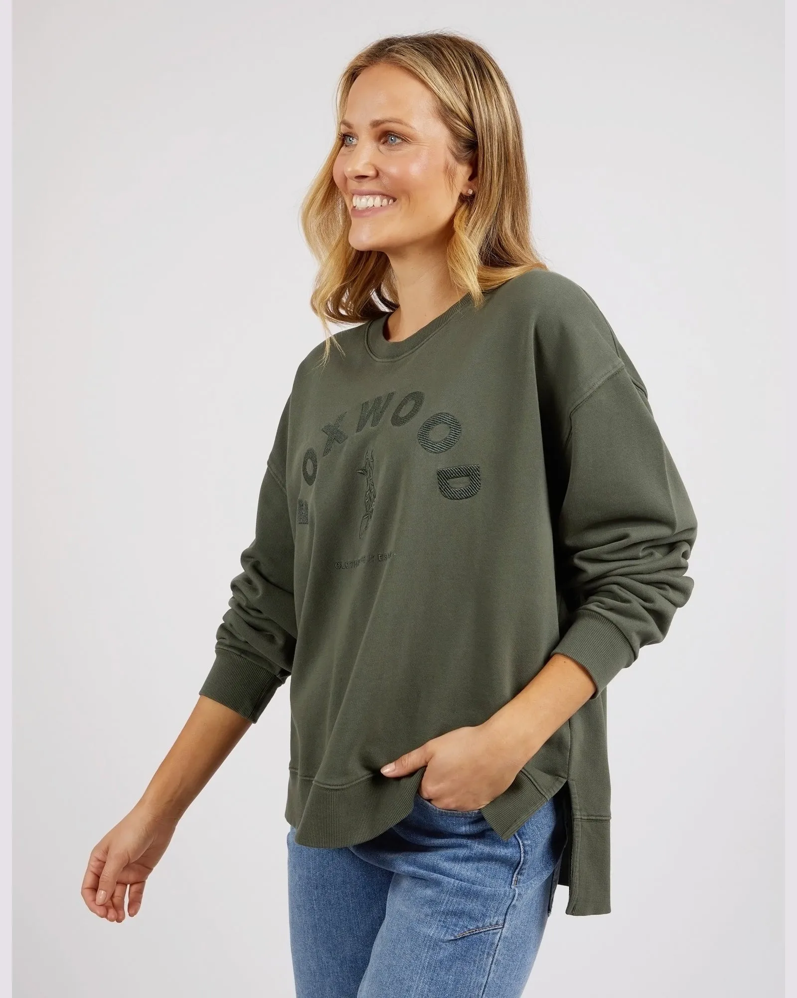 Foxwood Effortless Crew - Khaki
