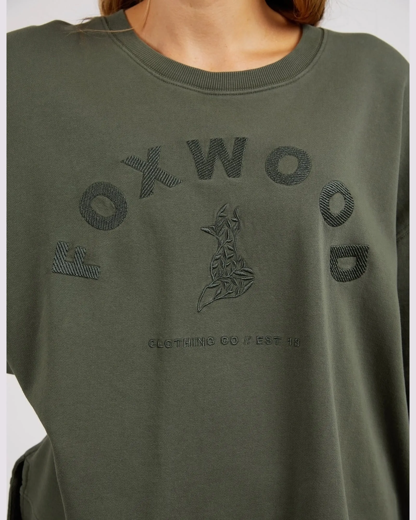 Foxwood Effortless Crew - Khaki