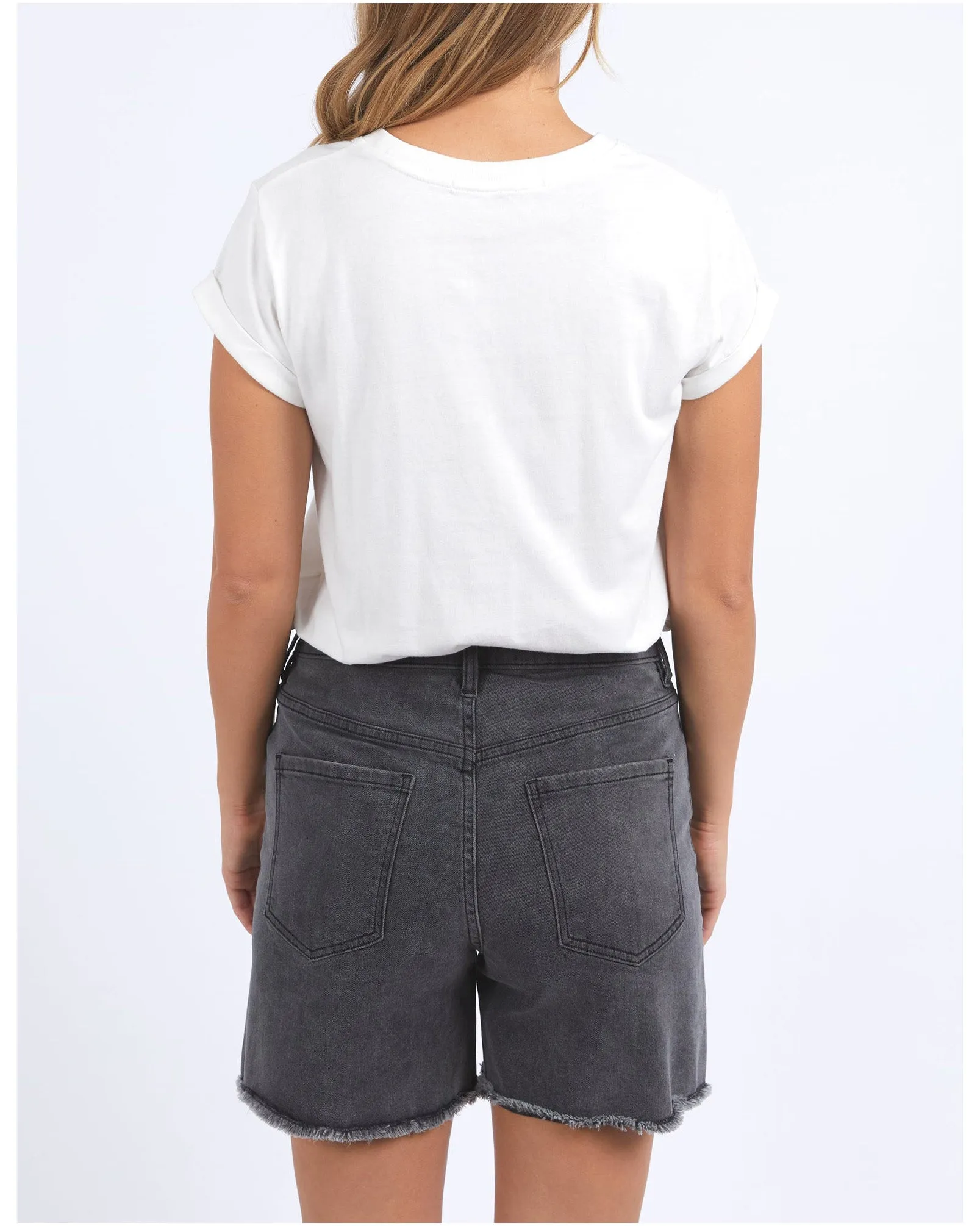 Foxwood Eva Rose Tee - Vintage White