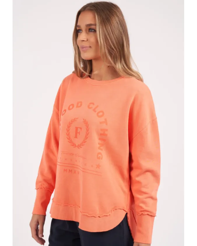 Foxwood Medalion Crew - Peach
