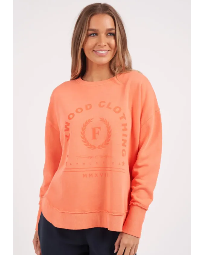 Foxwood Medalion Crew - Peach