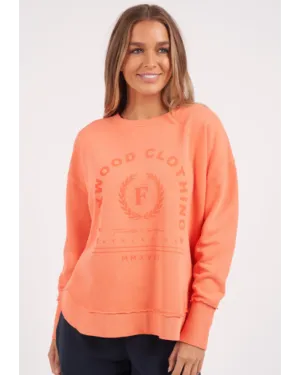 Foxwood Medalion Crew - Peach