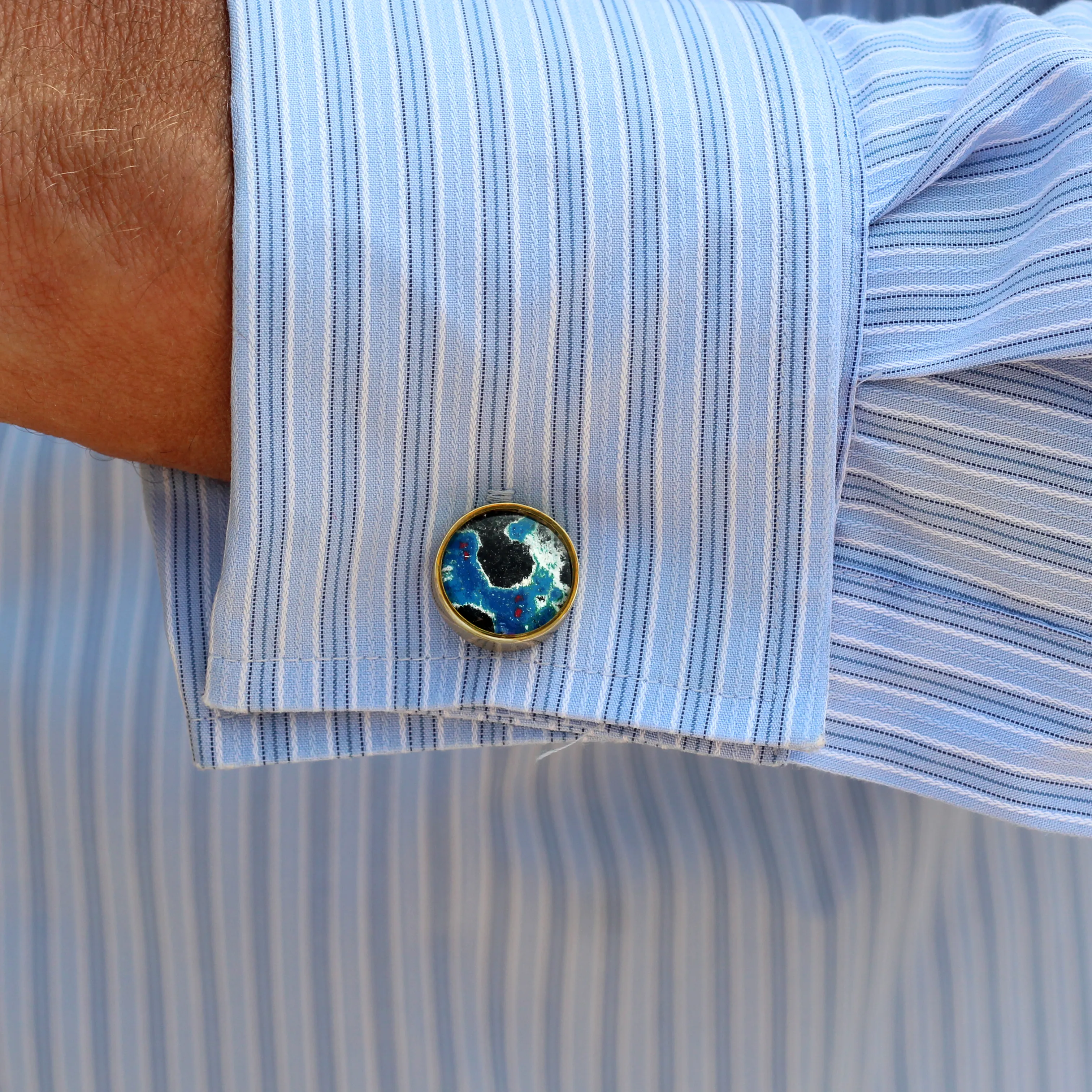 Greg Cuff Links | gold
