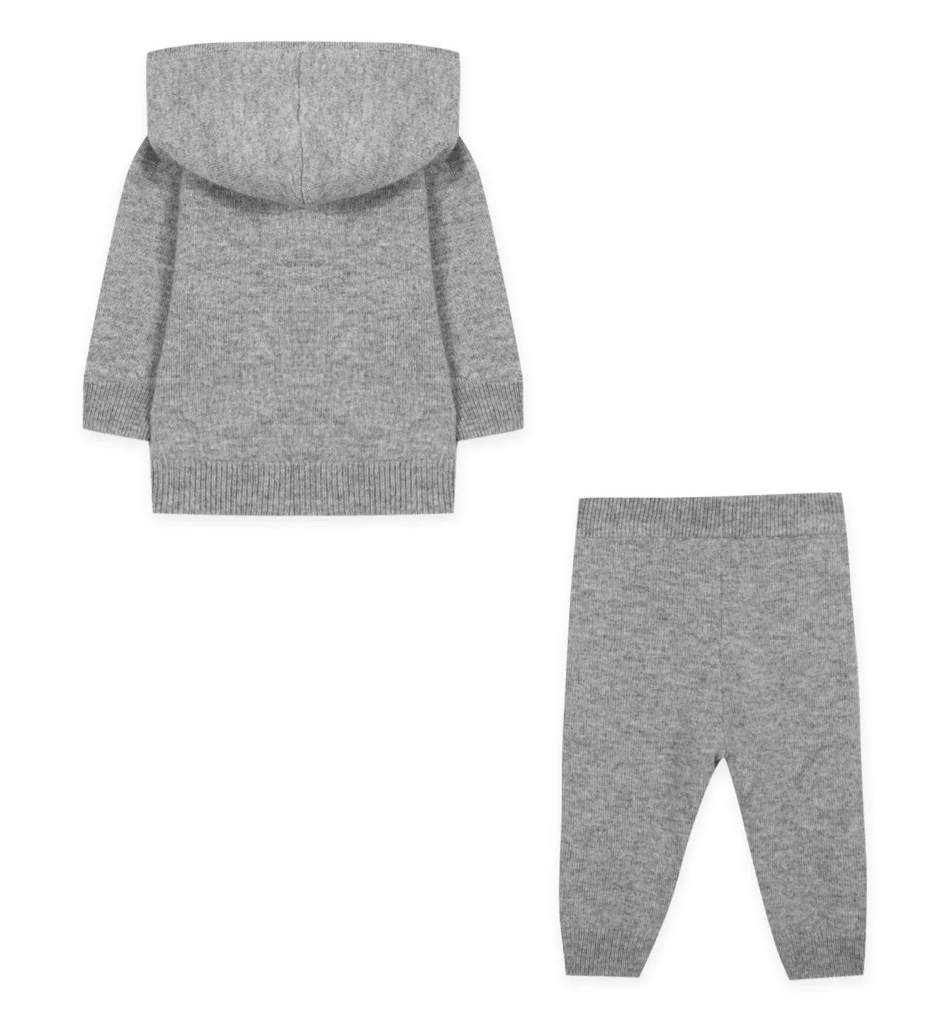 Grey Cashmere Jogging Set