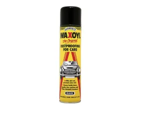 Hammerite Waxoyl Black Aerosol 400Ml