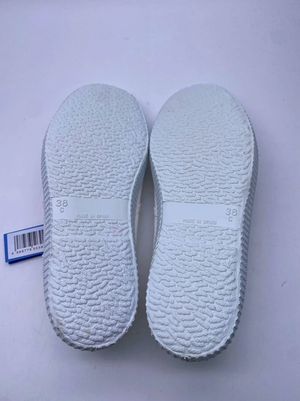 Hampton White Canvas Sneakers EU 38 uk 5