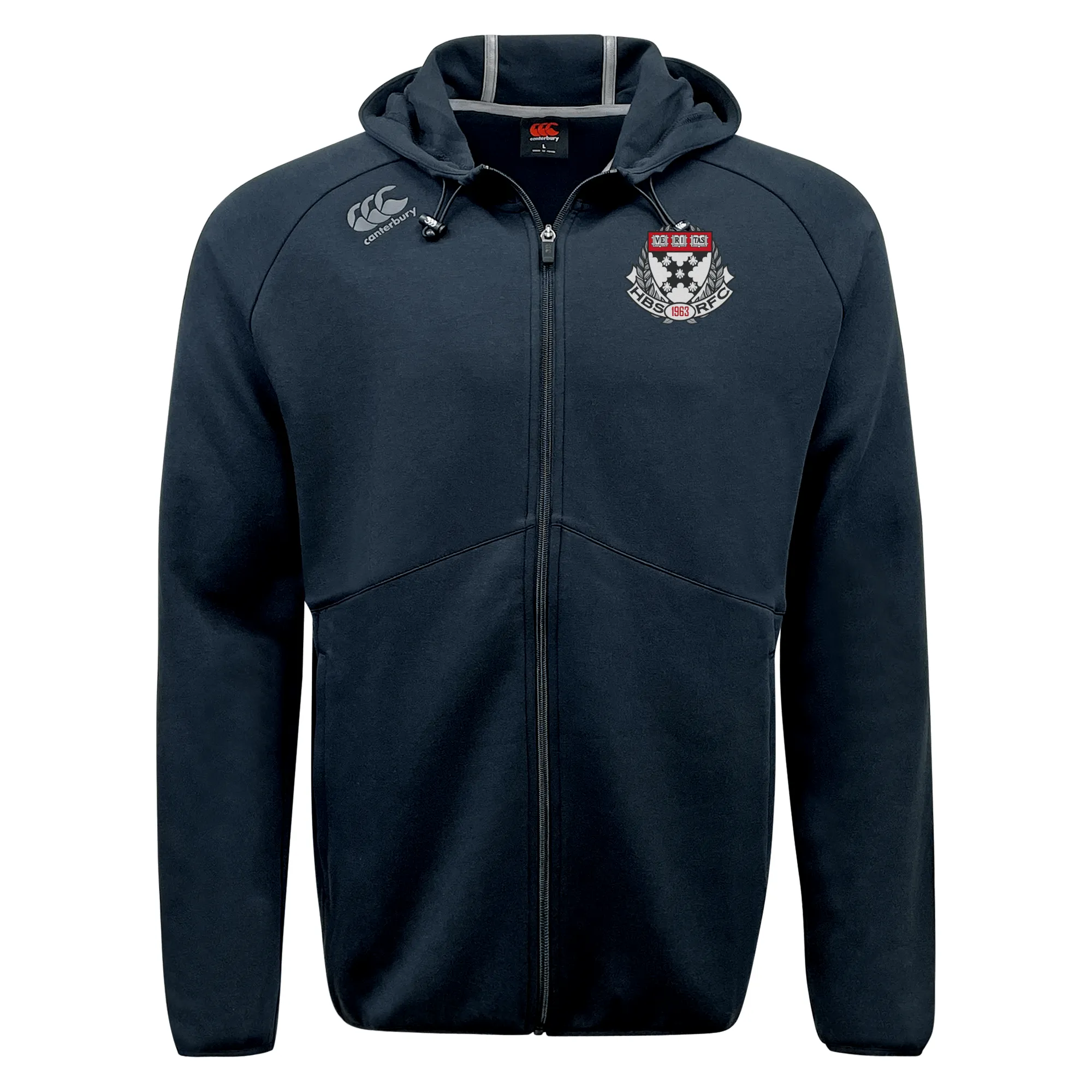 Harvard Business School RFC Tempo Vapodri Full-Zip Hoodie by Canterbury
