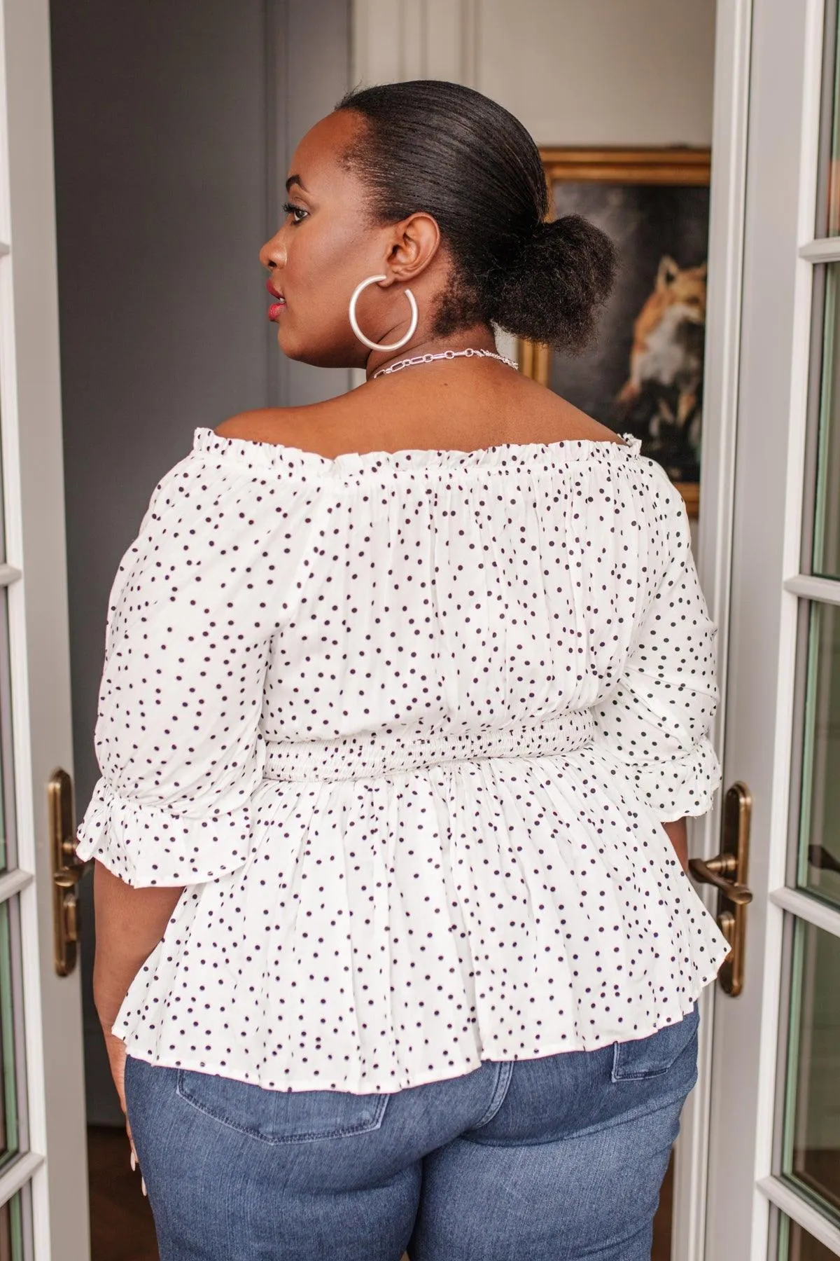 Hazel Blues® | Chose Me Dotted Top