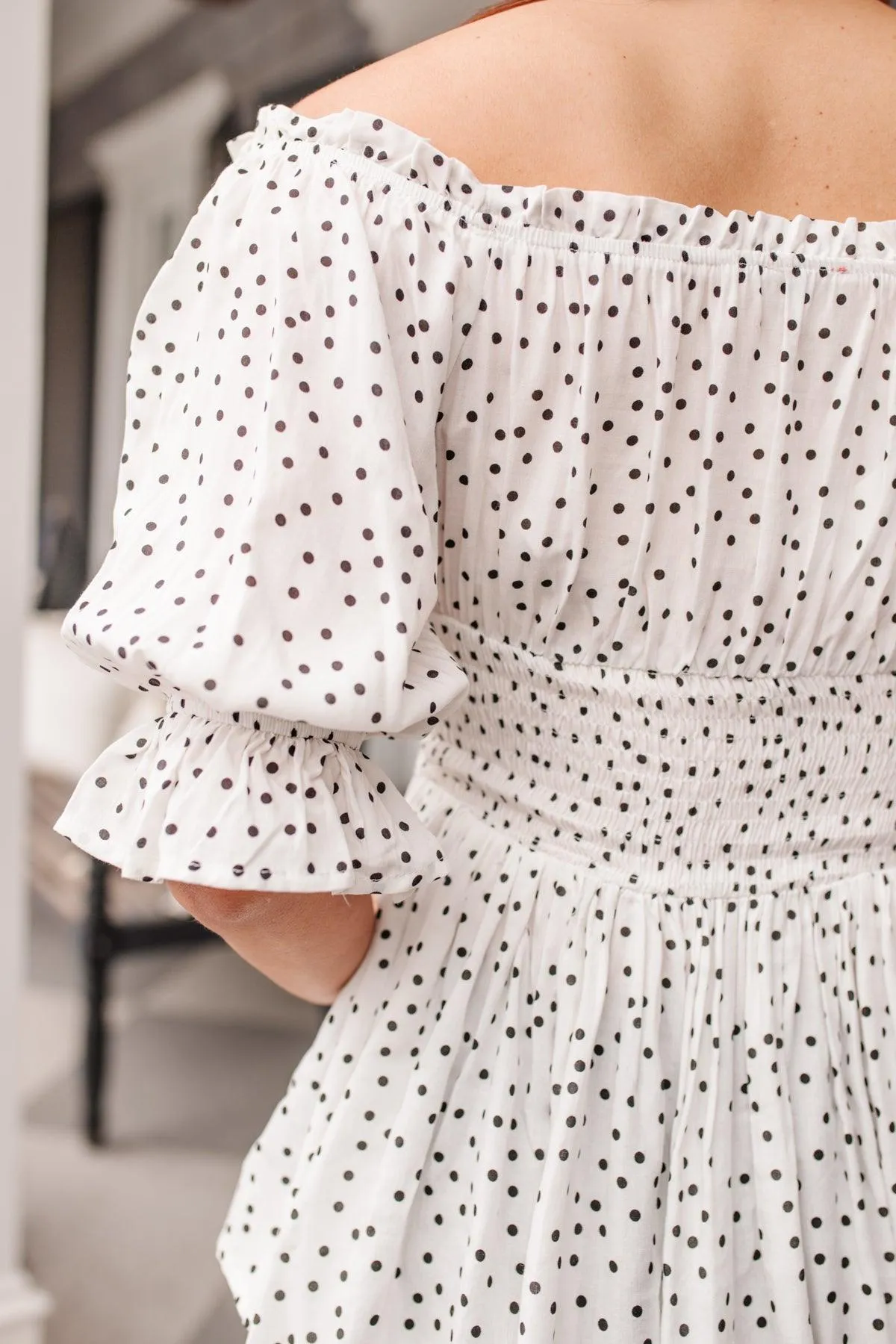 Hazel Blues® | Chose Me Dotted Top