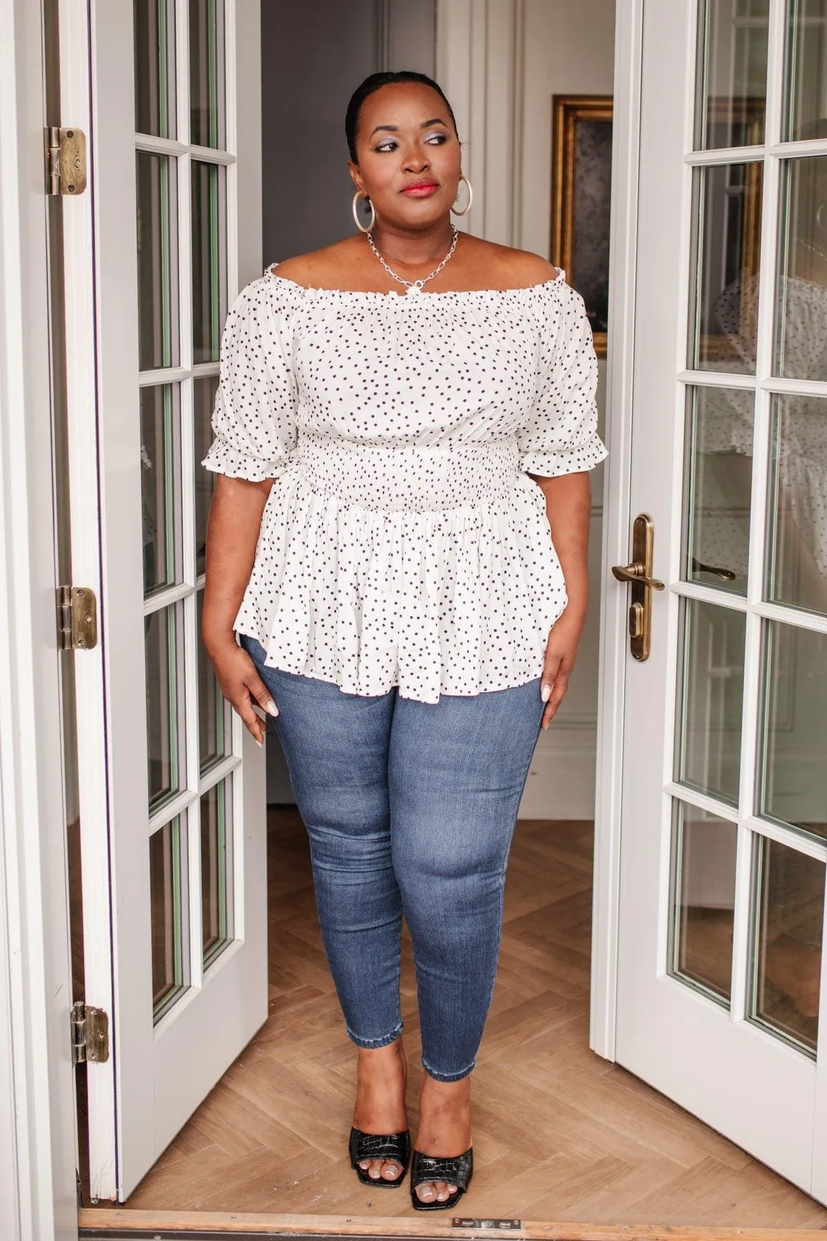 Hazel Blues® | Chose Me Dotted Top