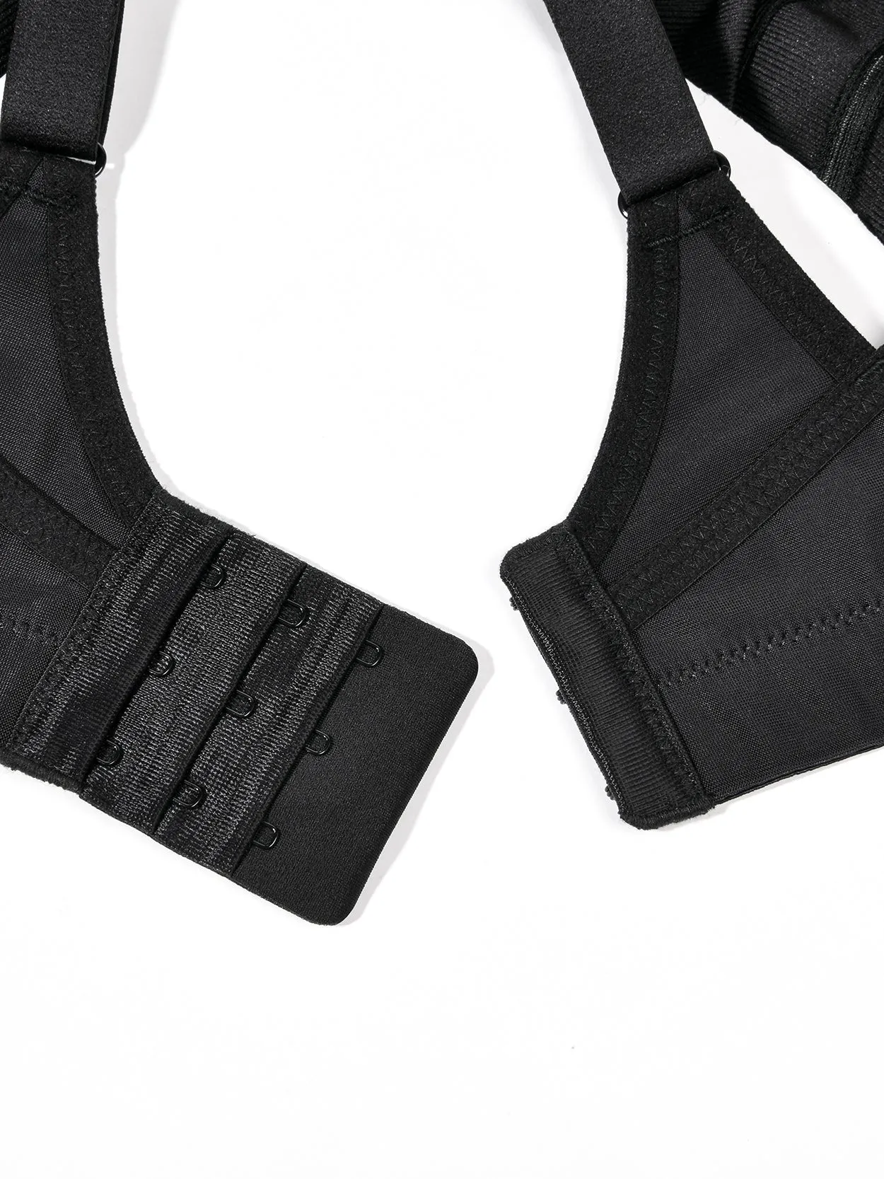 High Impact Bounce Adjustable Workout Bra Black