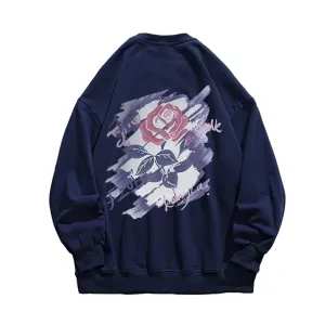 High Street Doodle Rose Sweatshirt