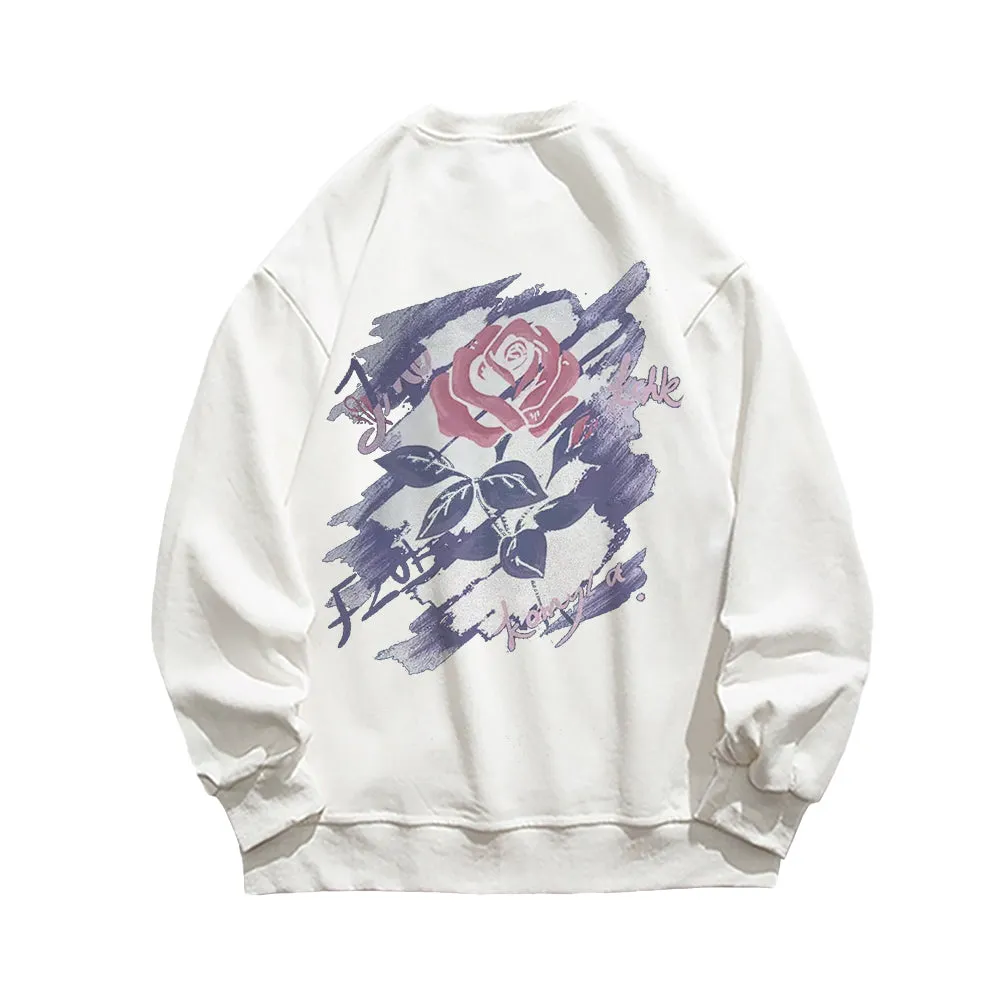 High Street Doodle Rose Sweatshirt