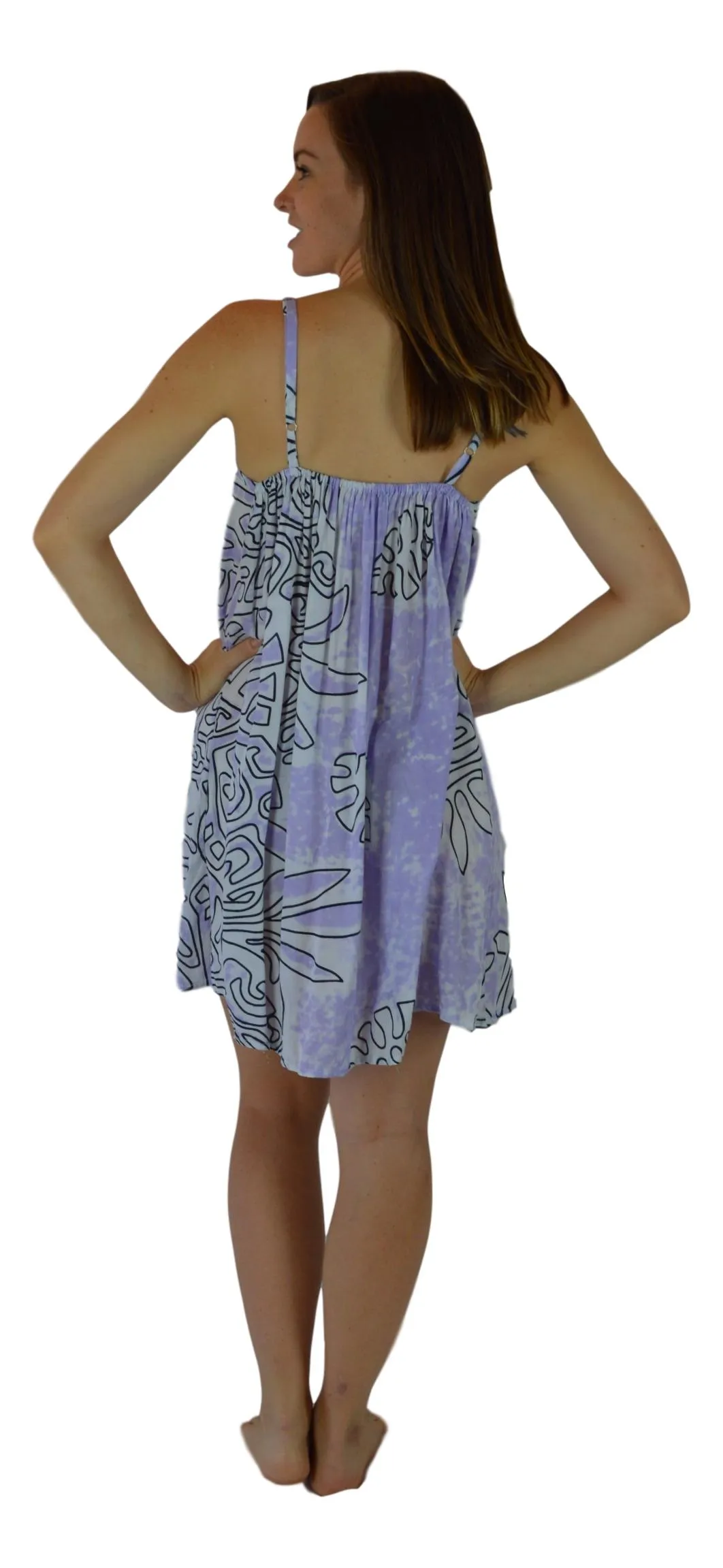 Holoholo - Bali Dress - Short - Tahitian - Purple