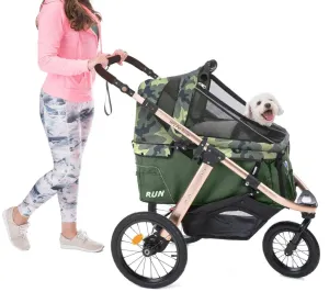 HPZ™ PET ROVER RUN Performance Jogging Sports Stroller For Small/Medium Dogs, Cats