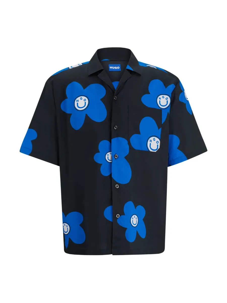 HUGO Leisure Shirt - Eligino_hbl