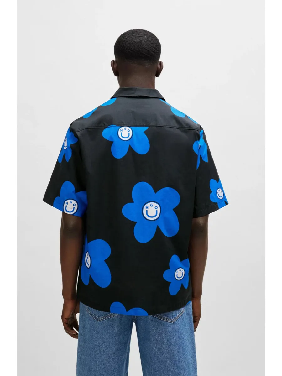 HUGO Leisure Shirt - Eligino_hbl