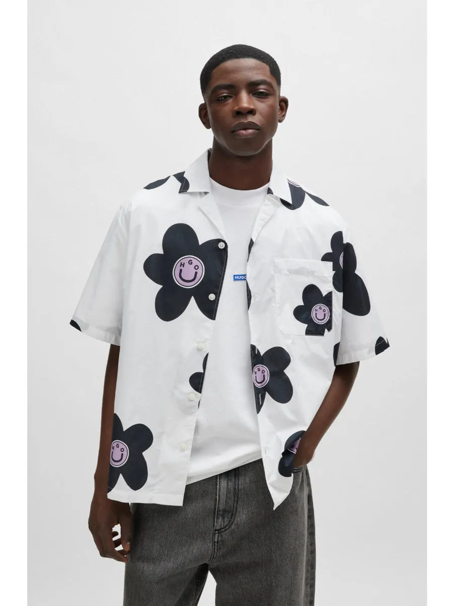 HUGO Leisure Shirt - Eligino_hbl