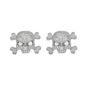 Iced Out Skull lace lock
