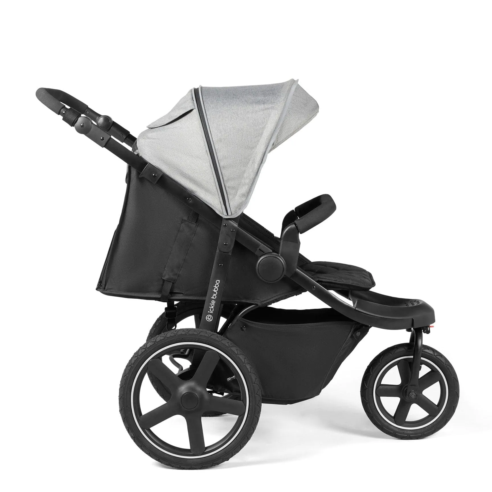 Ickle Bubba Venus Max Jogger Stroller - Black/Space Grey