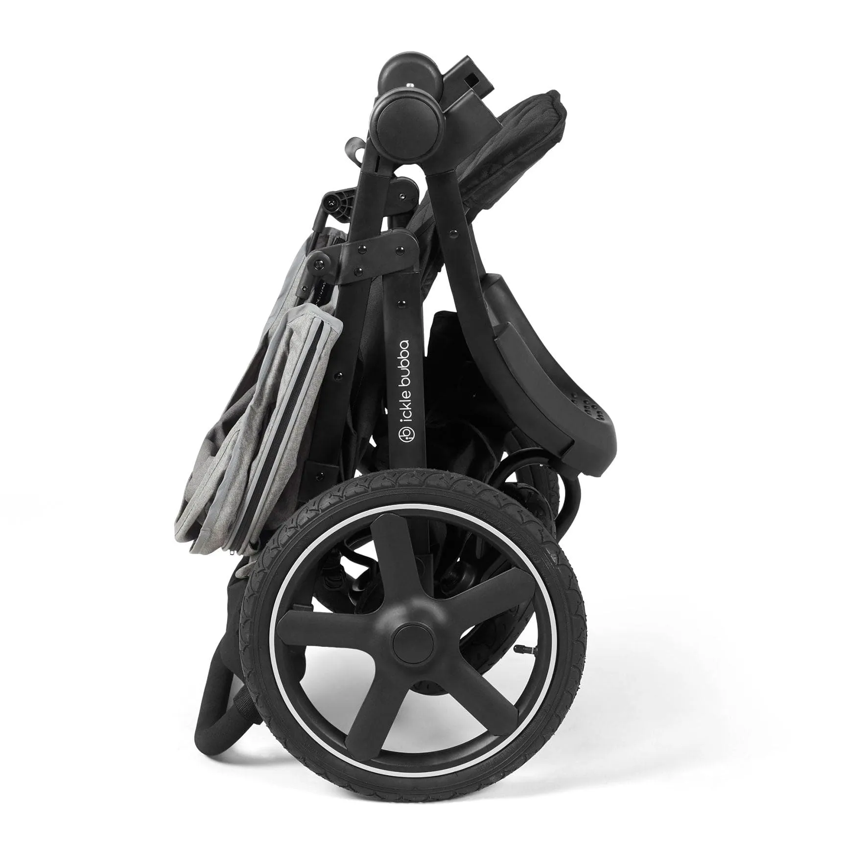 Ickle Bubba Venus Max Jogger Stroller - Black/Space Grey