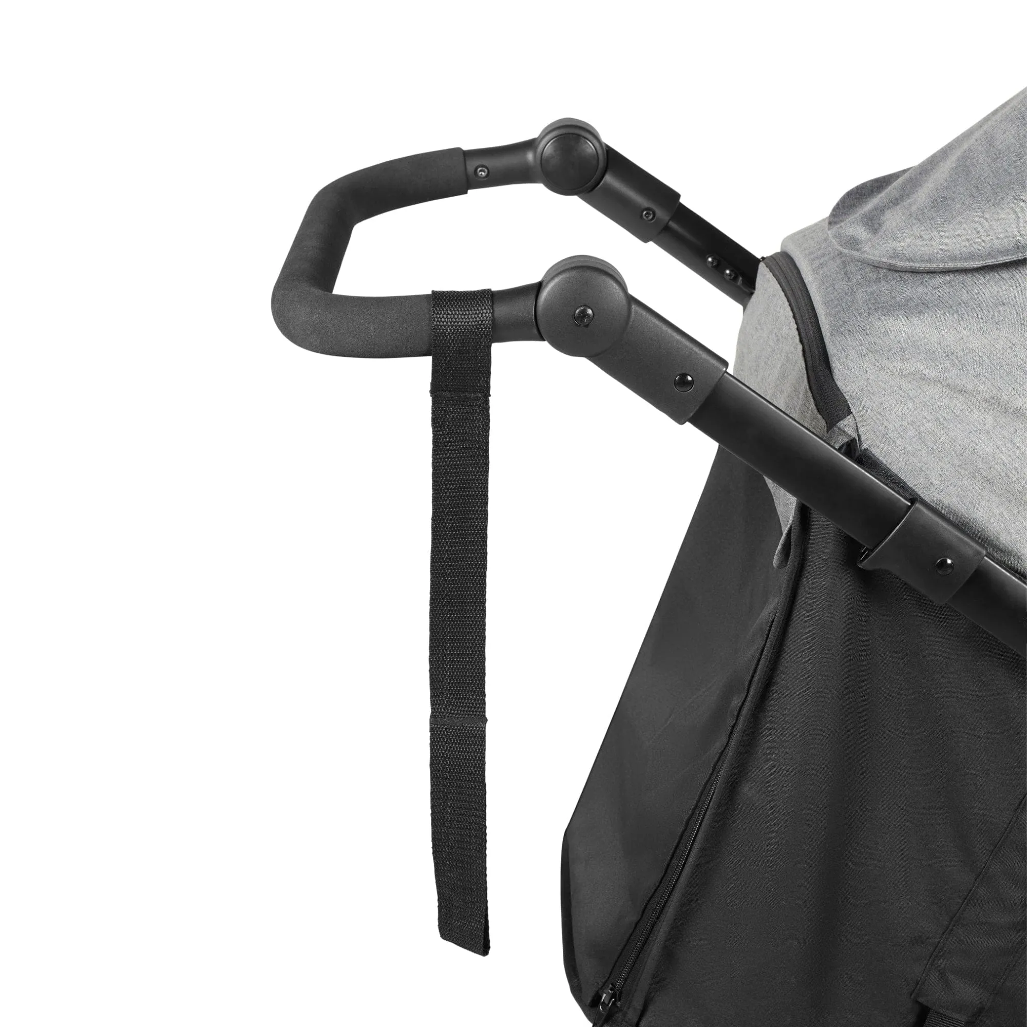 Ickle Bubba Venus Prime Jogger Stroller I-Size Travel System in Black/Space Grey with Base
