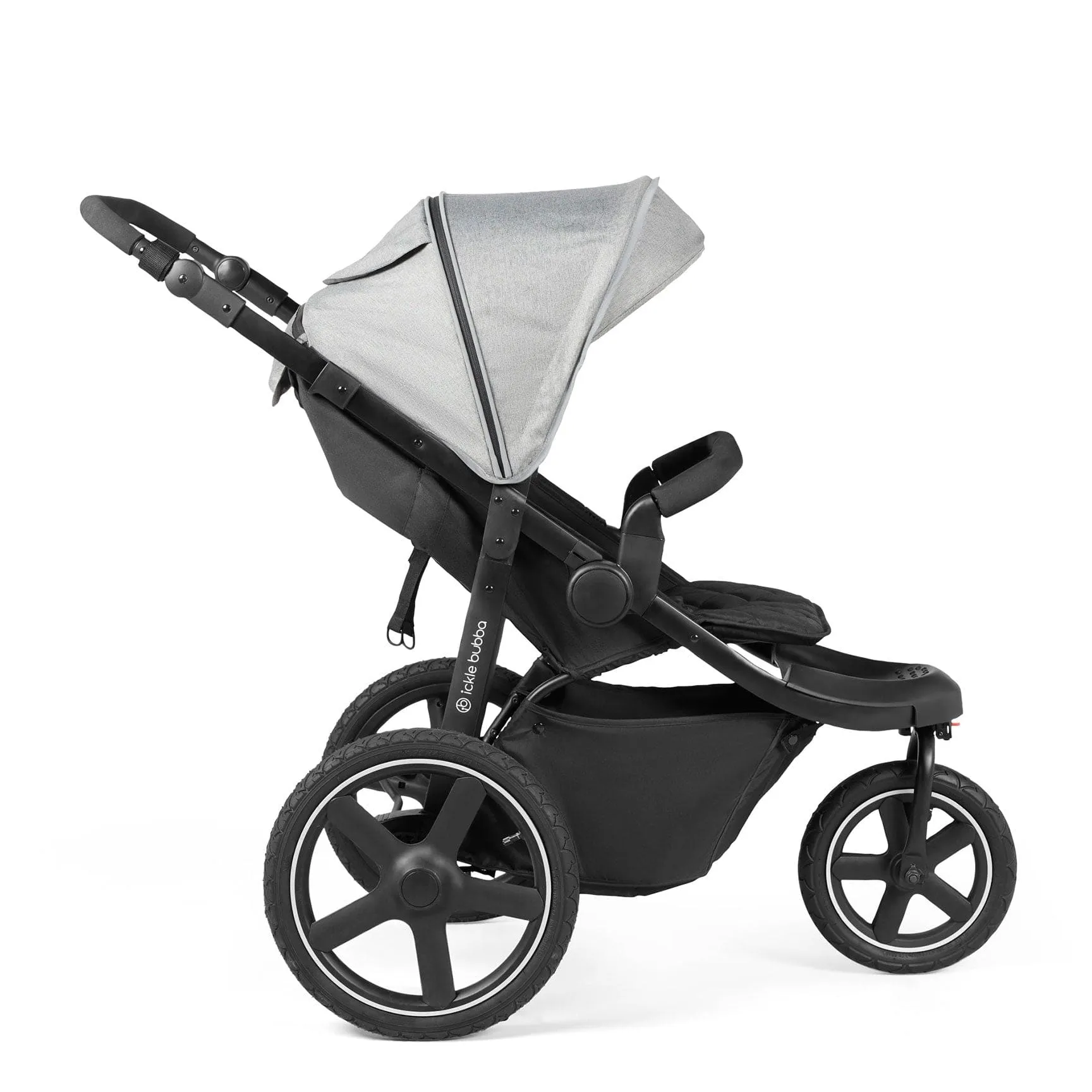 Ickle Bubba Venus Prime Jogger Stroller in Black/Space Grey