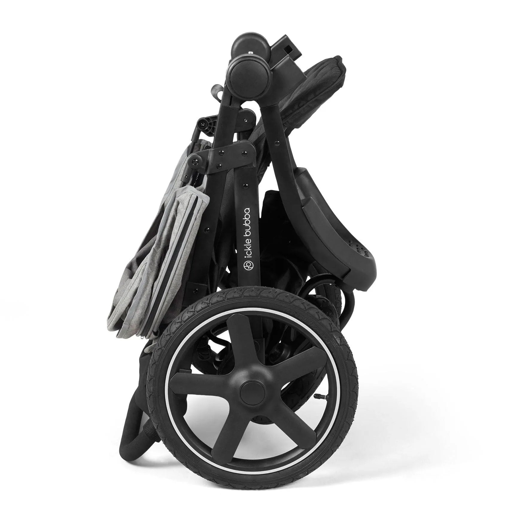 Ickle Bubba Venus Prime Jogger Stroller in Black/Space Grey