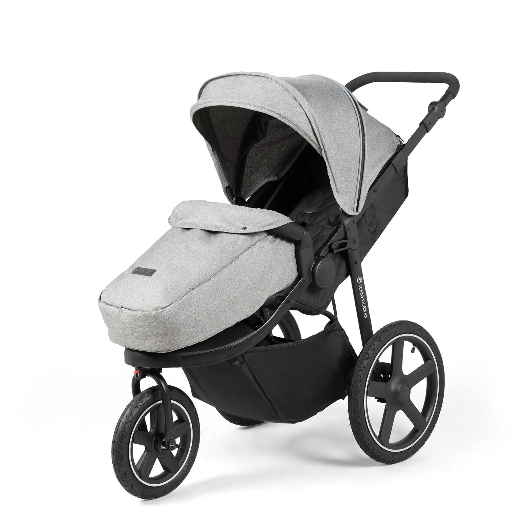Ickle Bubba Venus Prime Jogger Stroller in Black/Space Grey