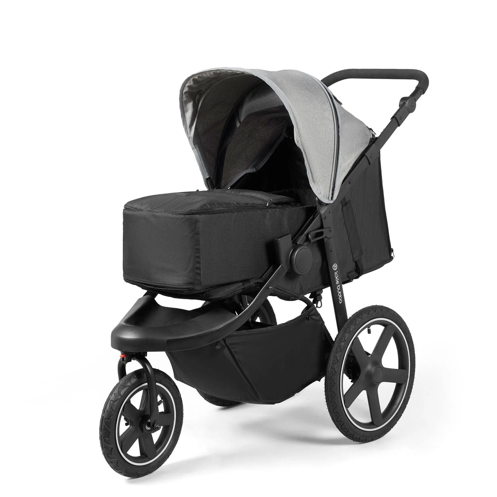 Ickle Bubba Venus Prime Jogger Stroller in Black/Space Grey