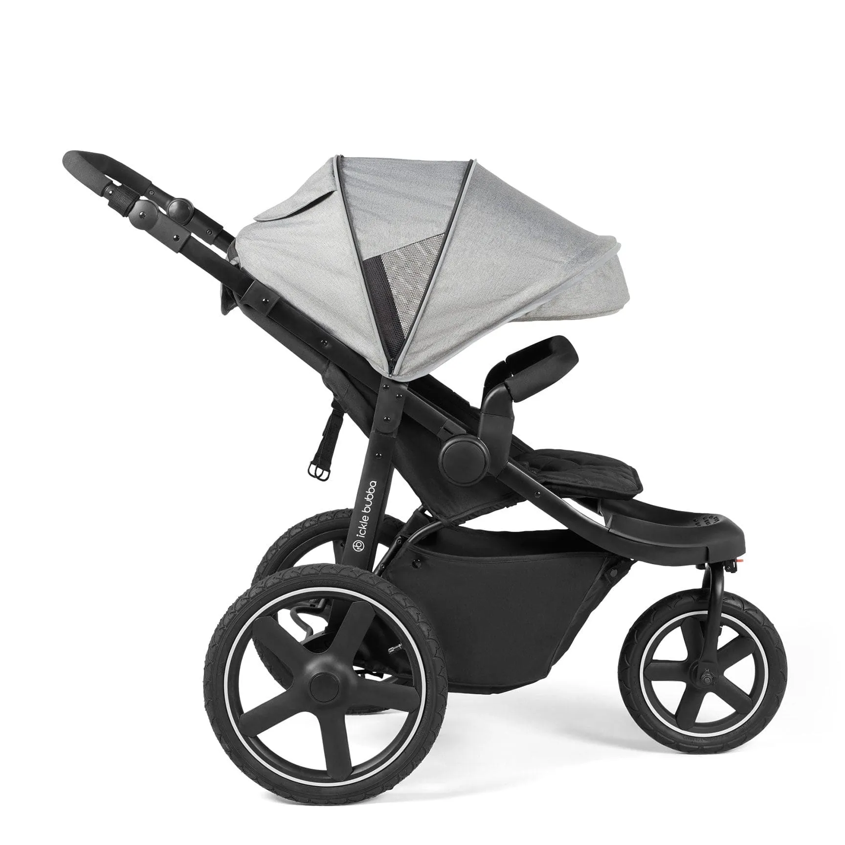 Ickle Bubba Venus Prime Jogger Stroller in Black/Space Grey