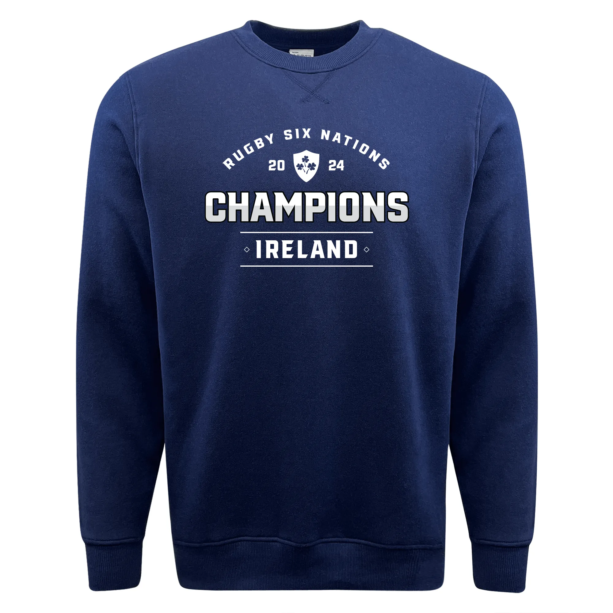 Ireland 6 Nations 2024 Champions Fleece Crewneck Sweatshirt