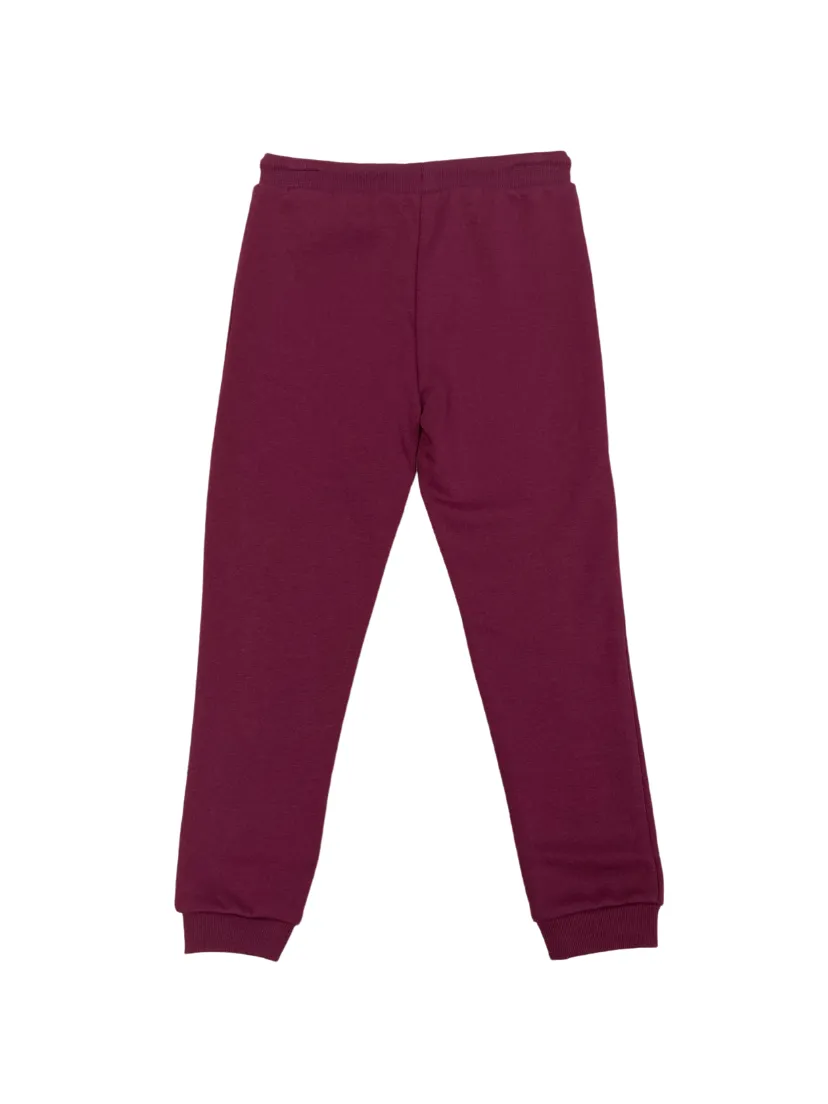 Jogging rouge DIDI pour fille 2 à 7 ans
