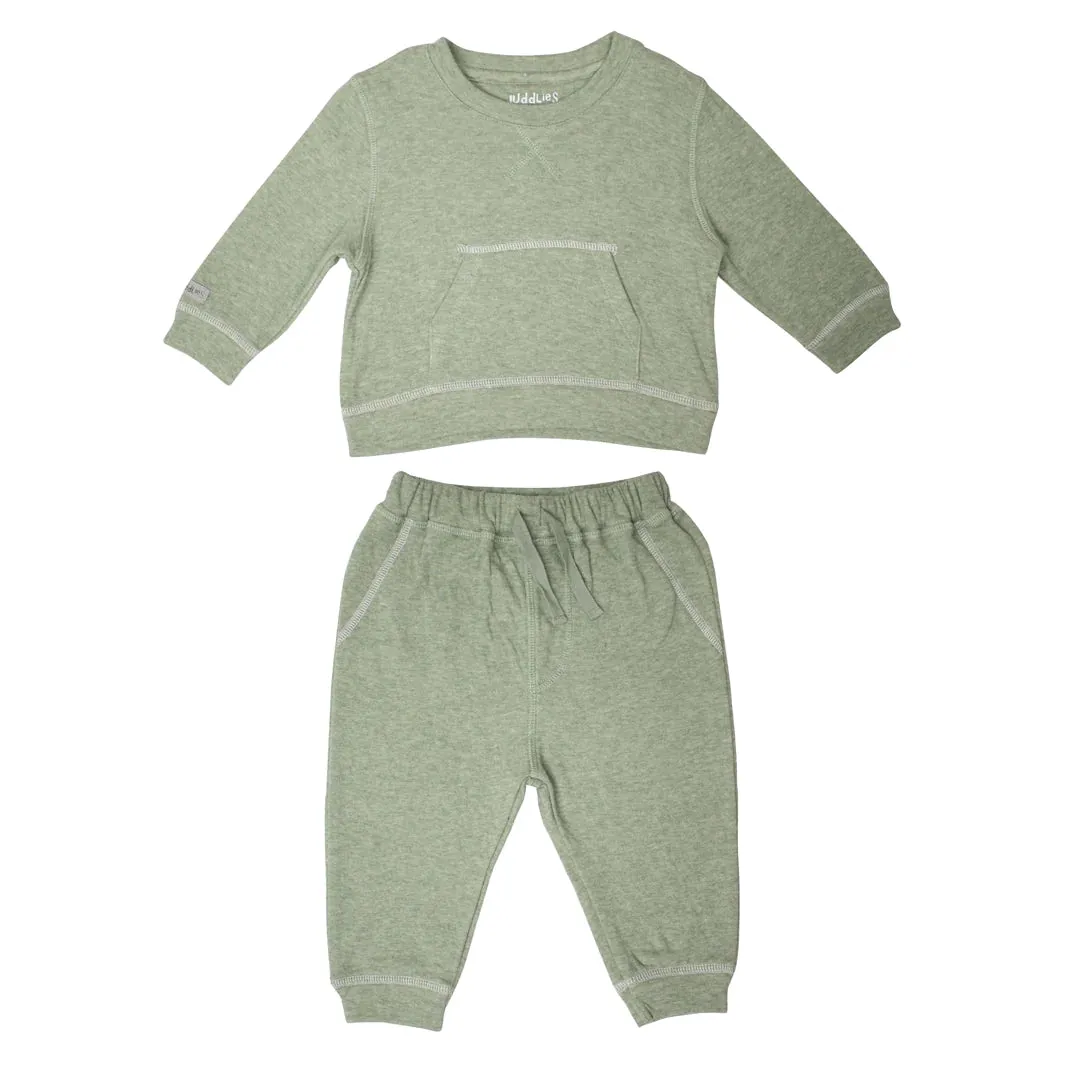 Juddlies - 2pc Jogger Set - Olive