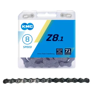 KMC Z8.1 Index 8 Speeds Silver/Grey 116 Links