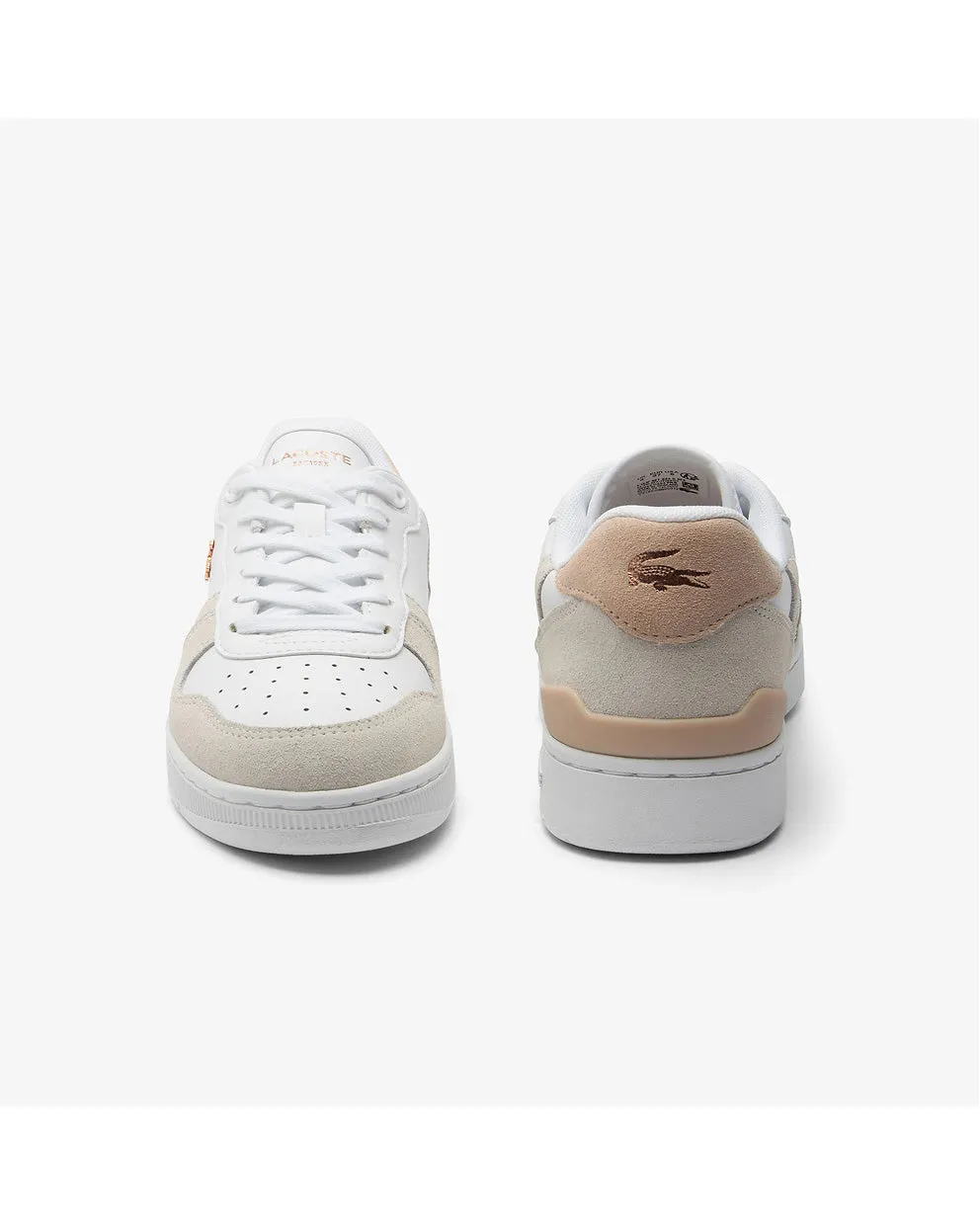 Lacoste T-Clip Set Sneaker - White & Light Pink