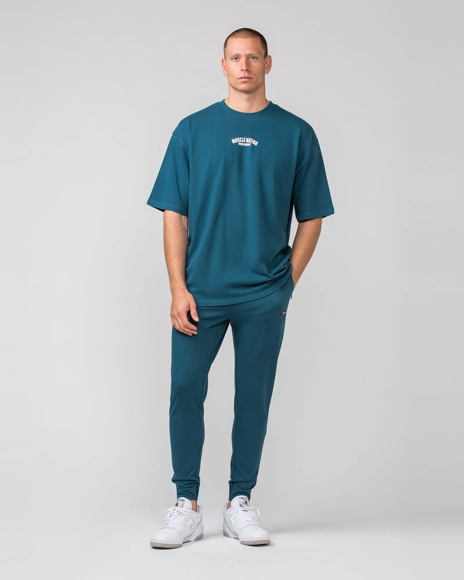 Legacy Training Tapered Jogger - Tidal Teal