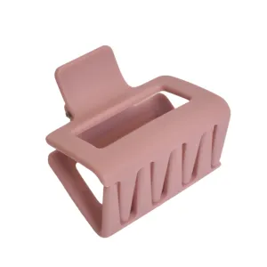 Leisure Collection 5cm Matte Jaw Clip - Rose