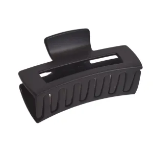 Leisure Collection 8.5cm Matte Jaw Clip - Black
