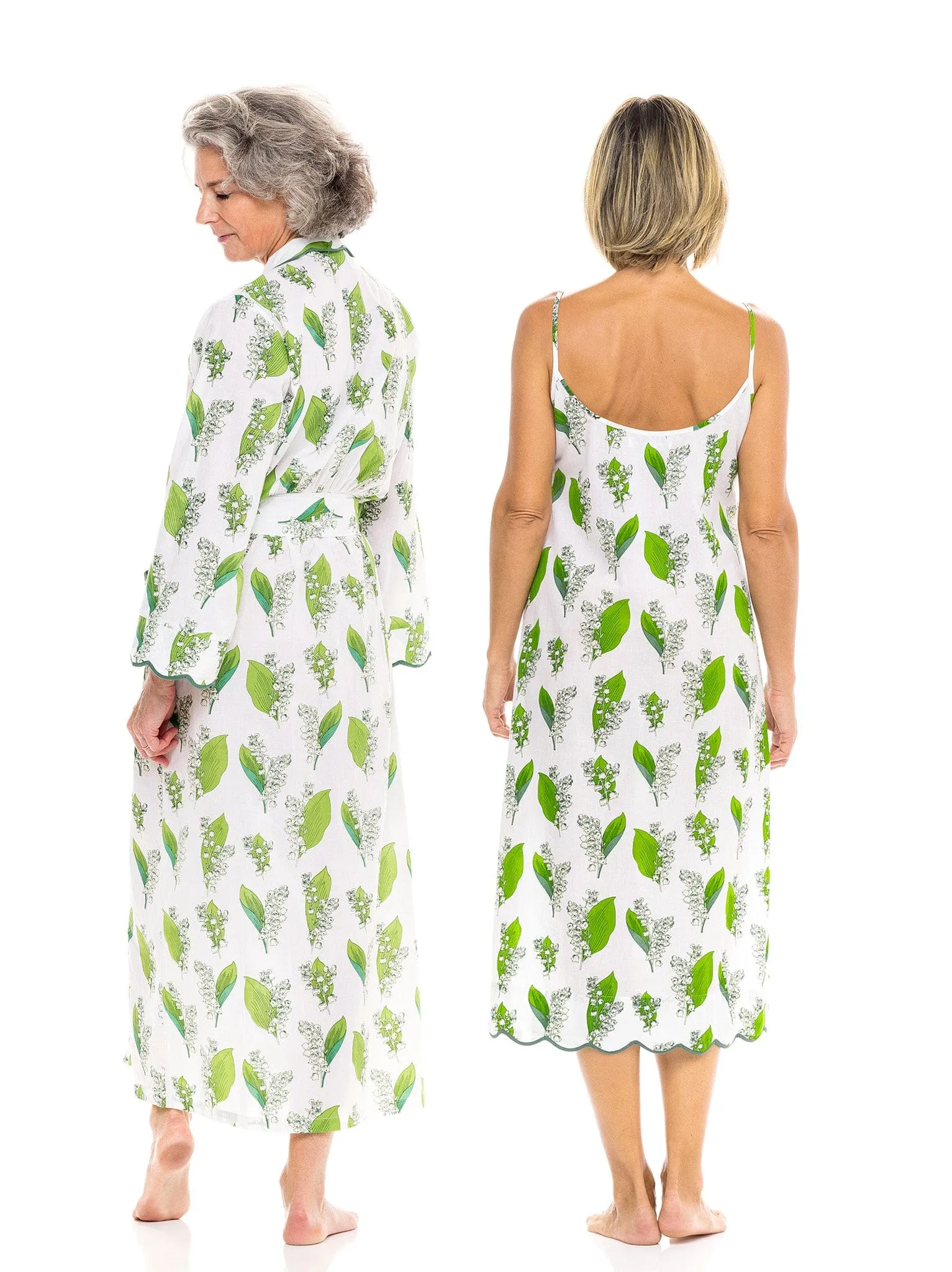 Lily Of The Valley Bundle: Classic Robe   Nightgown